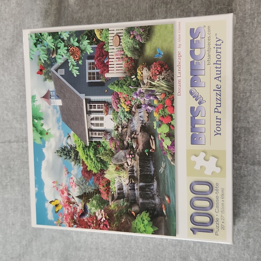 Bits and Pieces Dream Landscape 1000 piece puzzle. New unopened.